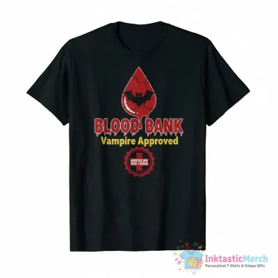 Halloween blood donor American Red Cross shirt - High Quality Printed T-Shirt
