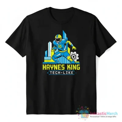 Haynes King Tech-Like Georgia Tech Yellow Jackets football signature shirt - High Quality Printed T-Shirt