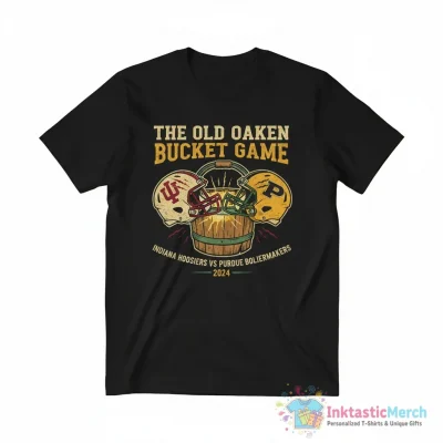 Indiana Hoosiers Purdue Vs. Boilermakers 2024 Game The Old Rival Oaken Bucket shirt - High Quality Printed T-Shirt