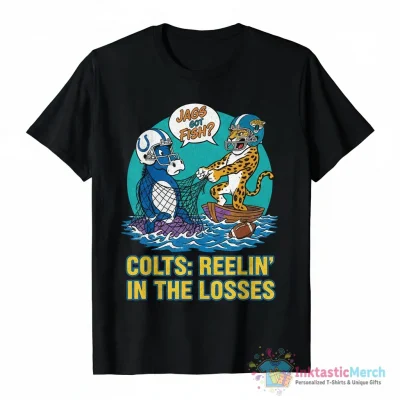 Indianapolis Colts vs Jacksonville Jaguars funny meme shirt - High Quality Printed T-Shirt