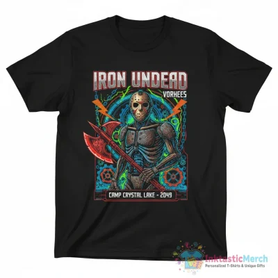 Iron Undead Jason Voorhees from Friday the 13th shirt - High Quality Printed T-Shirt