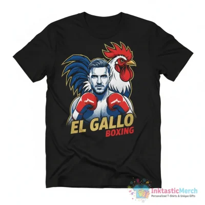Jake Paul Wearing El Gallo Boxing shirt - High Quality Printed T-Shirt