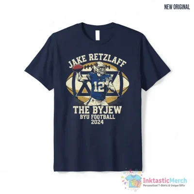 Jake Retzlaff The BYJew BYU Football 2024 shirt - High Quality Printed T-Shirt