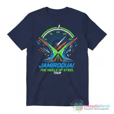 Jamiroquai The Heels Of Steel tour speedometer shirt - High Quality Printed T-Shirt
