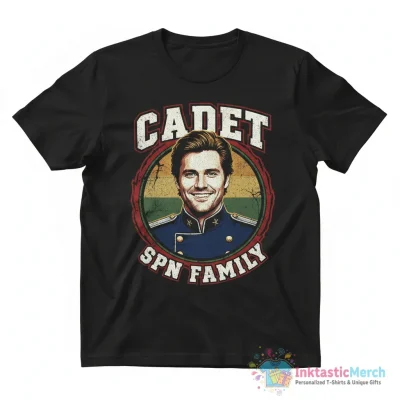 Jared Padalecki Wearing Cadet shirt - High Quality Printed T-Shirt
