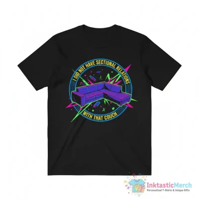 JD Vance Couch I did not have sectional relations with that couch shirt - High Quality Printed T-Shirt