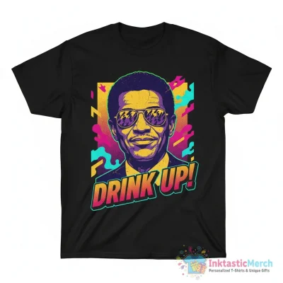 Jim Jones drink up vintage shirt - High Quality Printed T-Shirt