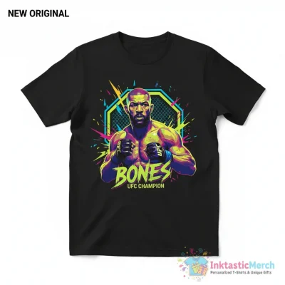 Jon Jones UFC champ shirt - High Quality Printed T-Shirt
