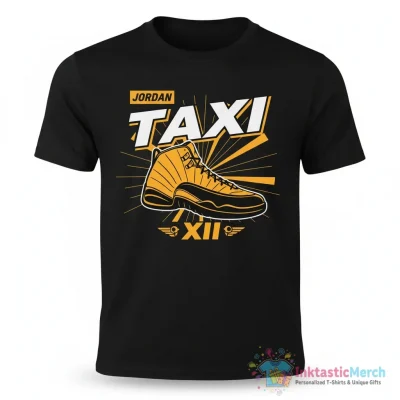 Jordan Air Jordan 12 Taxi shirt - High Quality Printed T-Shirt