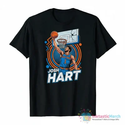 Josh Hart New York Knicks basketball graphic shirt - High Quality Printed T-Shirt