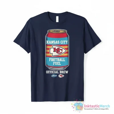 Kansas City Chiefs x Bud Light shirt - High Quality Printed T-Shirt