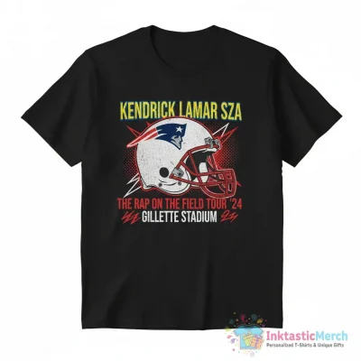 Kendrick Lamar SZA x New England Patriots Gillette stadium shirt - High Quality Printed T-Shirt