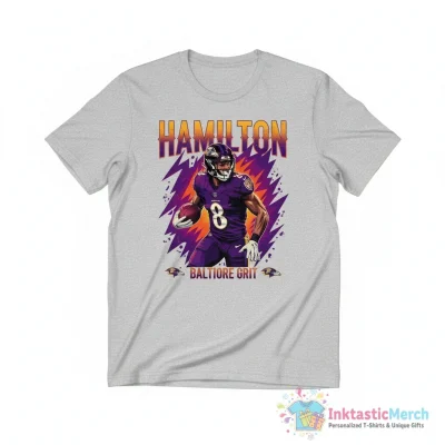 Kyle Hamilton aura Baltimore Ravens football shirt - High Quality Printed T-Shirt