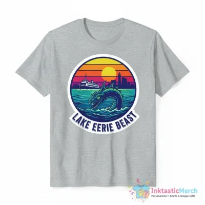 Lake Erie monster shirt - High Quality Printed T-Shirt
