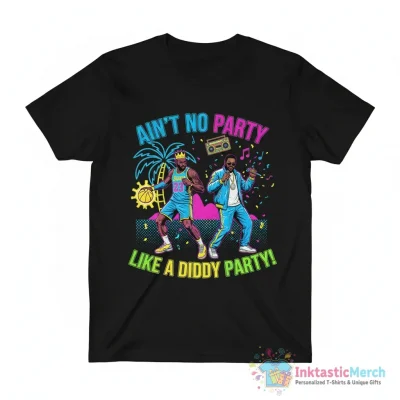 Lebron and P. Diddy Party ain’t no party like a Diddy party shirt - High Quality Printed T-Shirt