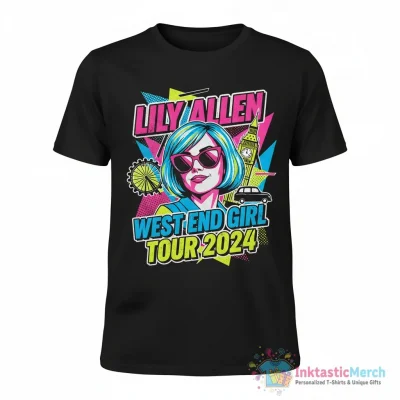 Lily Allen West End Girl Tour graphic shirt - High Quality Printed T-Shirt