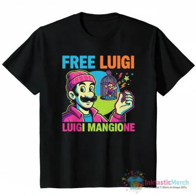 Luigi Mangione Free Luigi graphic sweater - High Quality Printed T-Shirt