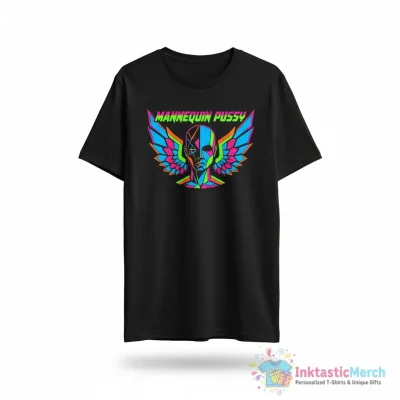 Mannequin Pussy band wings shirt - High Quality Printed T-Shirt