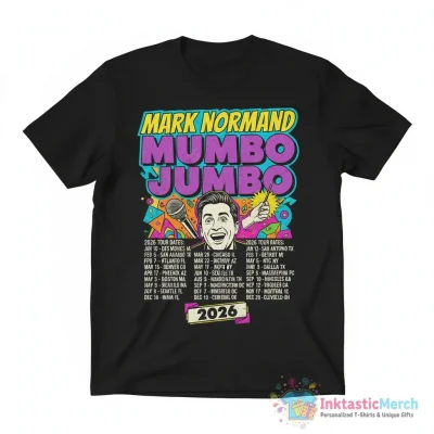 Mark Normand Mumbo Jumbo Tour 2026 Poster Shirt - High Quality Printed T-Shirt