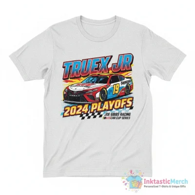 Martin Truex Jr Joe Gibbs Racing Team Collection 2024 NASCAR Cup Series Playoffs shirrt - High Quality Printed T-Shirt