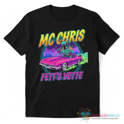 Mc Chris fett’s vette Boba Fett Star Wars shirt - High Quality Printed T-Shirt