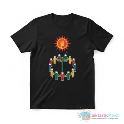 Midsommar Florence Pugh and Jack Reynor 2019 poster shirt - High Quality Printed T-Shirt