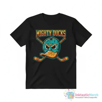 Mighty Anaheim Ducks logo shirt - High Quality Printed T-Shirt