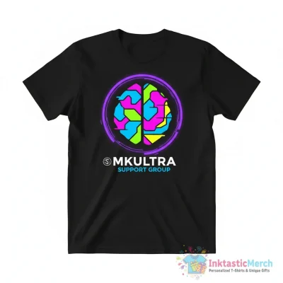 Mkultra support group logo shirt - High Quality Printed T-Shirt