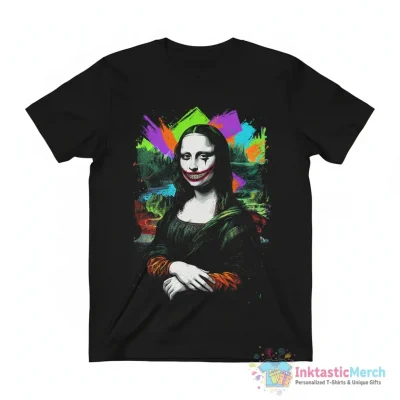 Mona Lisa Joker Smile shirt - High Quality Printed T-Shirt