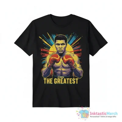 Muhammad Ali younger vintage shirt - High Quality Printed T-Shirt