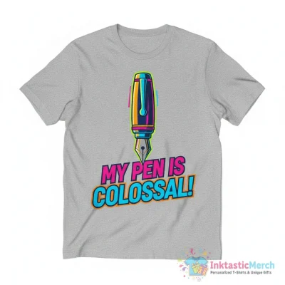 My pen is huge shirt - High Quality Printed T-Shirt