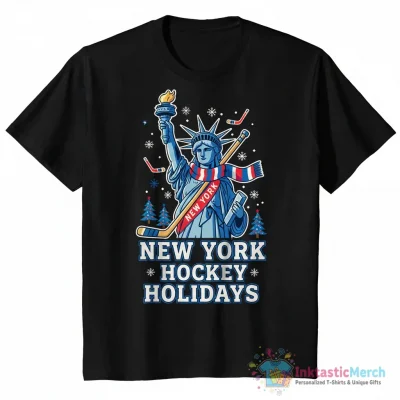 New York Rangers Christmas NHL shirt - High Quality Printed T-Shirt