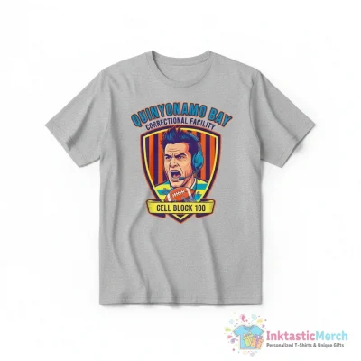 Nick Sirianni Quinyonamo Bay correctional facility shirt - High Quality Printed T-Shirt