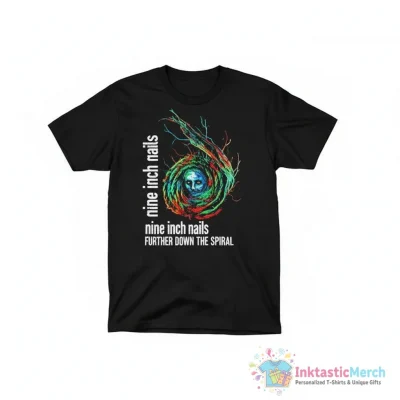 Nine Inch Nails Further Down The Spiral shirt - High Quality Printed T-Shirt