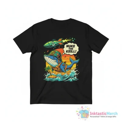 Nuke the whales shirt - High Quality Printed T-Shirt