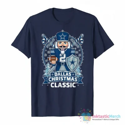 Nutcracker Dallas Cowboys Christmas shirt - High Quality Printed T-Shirt
