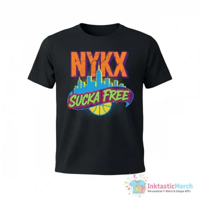 NYKX sucka free New York Knicks shirt - High Quality Printed T-Shirt