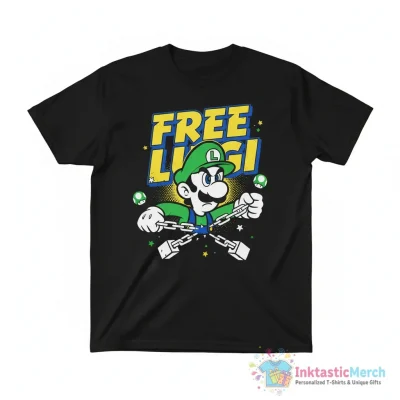 Official Free Luigi shirt - High Quality Printed T-Shirt