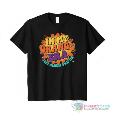 Official In my Orange Era TS12 Album Swiftie shirt - High Quality Printed T-Shirt