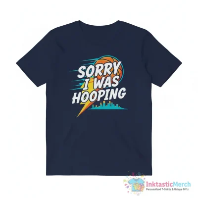 Oklahoma City Thunder Sorry I Was Hooping shirt - High Quality Printed T-Shirt