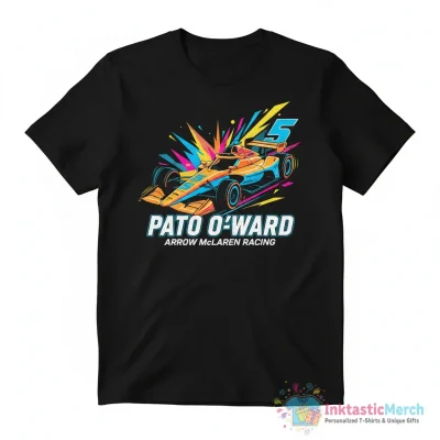 Pato O’Ward 5 Arrow McLaren Indycar Team shirt - High Quality Printed T-Shirt