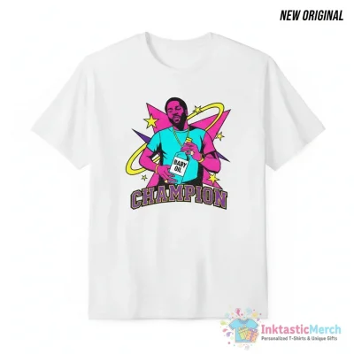 P.Diddy Memes Baby Oil Champion moment shirt - High Quality Printed T-Shirt