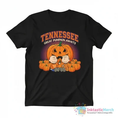 Peanuts characters x Tennessee Great Pumpkin shirt - High Quality Printed T-Shirt