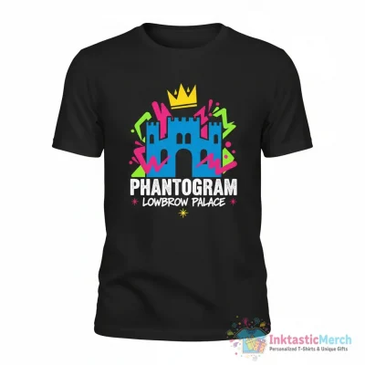 Phantogram lowbrow palace shirt - High Quality Printed T-Shirt