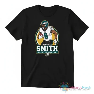 Philadelphia Eagles DeVonta Smith Football Shirt - High Quality Printed T-Shirt