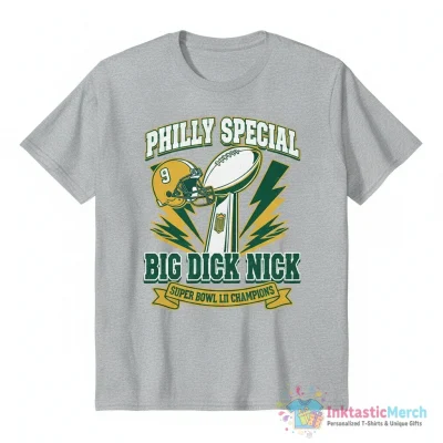 Philly Nick Foles Big Dick Nick Trophy shirt - High Quality Printed T-Shirt
