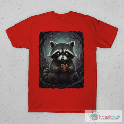 raccoon is cute and lovely animal T-Shirt