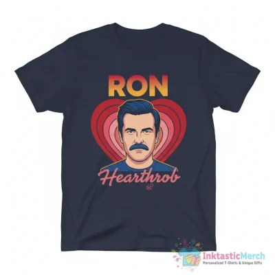 Ron Swanson Parks and Recreation Ron Heartthrob shirt - High Quality Printed T-Shirt