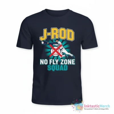 Seattle Mariners J-Rod no fly zone squad shirt - High Quality Printed T-Shirt