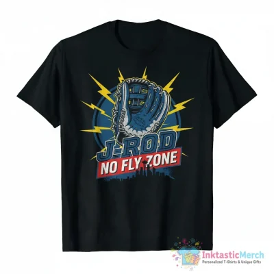 Seattle Mariners Julio Rodríguez J Rod no fly zone logo shirt - High Quality Printed T-Shirt